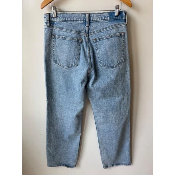 Abercrombie & Fitch The 90s Relaxed Jean High rise jeans Medium Wash 31 - Picture 7 of 9